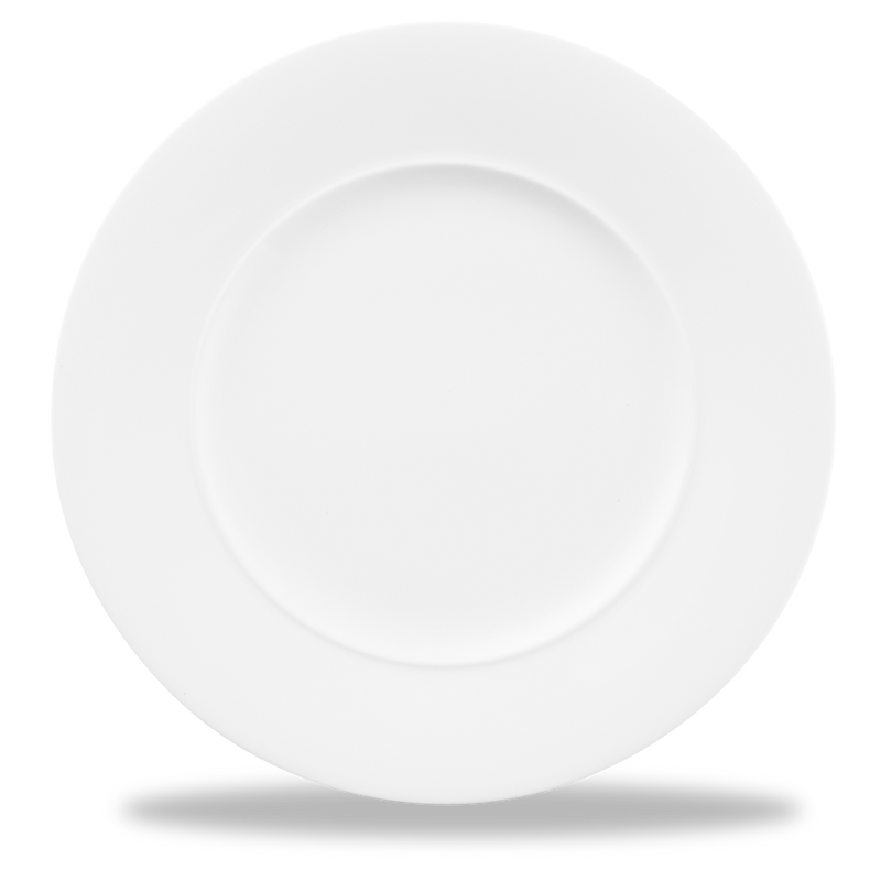 Alc Ambience White Standard Rim Plate 12.5" Box 6