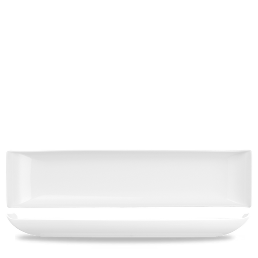 Alchemy Balance White  Buffet Boat Dish 20.375" Box 4