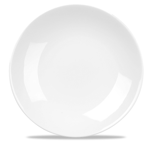 Alchemy Balance White Coupe Plate 12" Box 6