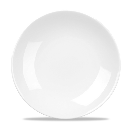 Alchemy Balance White Coupe Plate 10 5/8" Box 6