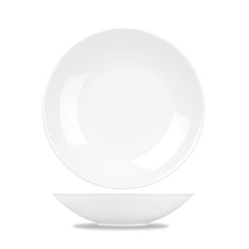 Alchemy Balance White Coupe Bowl 8" Box 6