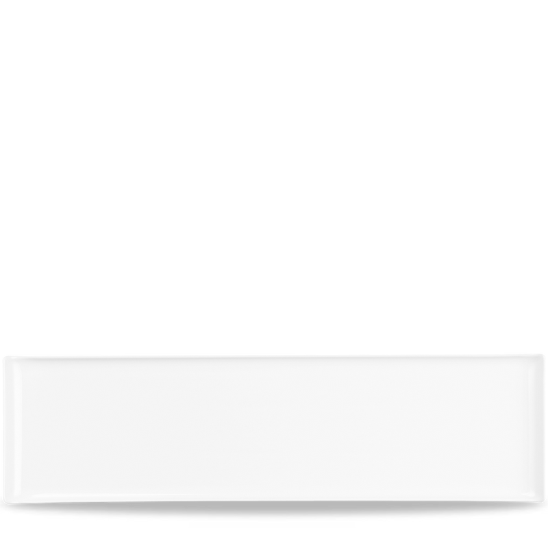 Alchemy Balance White  Rectangle Buffet Dish 22" Box 4