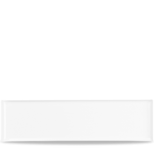 Alchemy Balance White  Rectangle Buffet Dish 22" Box 4