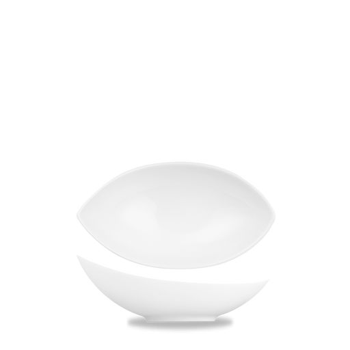 Alchemy Balance White  Tear Dish 9.25" Box 6