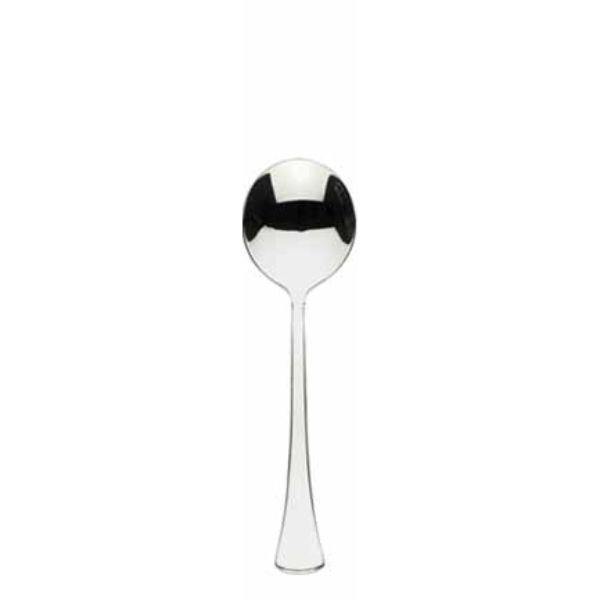 The Elia Aquila Soup Spoon is finished in 18/10 Stainless Steel to exacting standards of the highest quality.