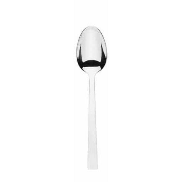 The Elia Aria Table Spoon polished to perfection. Meticulously finished, the Aria range is the perfect choice for contemporary dining.