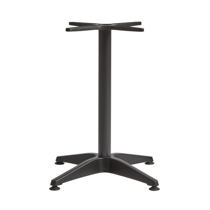 Alby Dining Table Base - Alu - Black