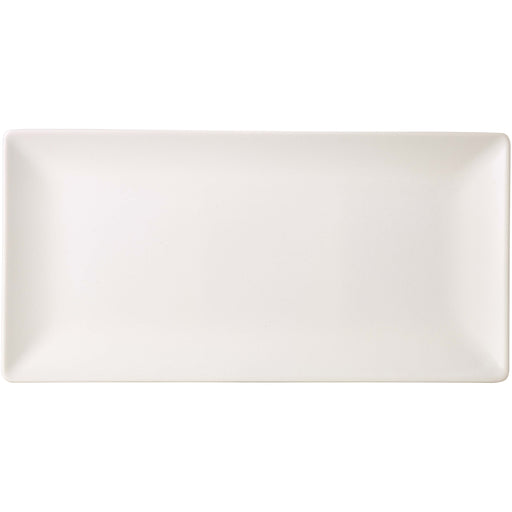 Luna Stoneware White Rectangular Plate 30 x 20cm/12 x 6"