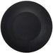 Luna Stoneware Black Wide Rim Plate 27.5cm/11"