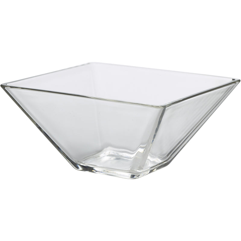 Square Glass Bowl 8 x 4.5cm H
