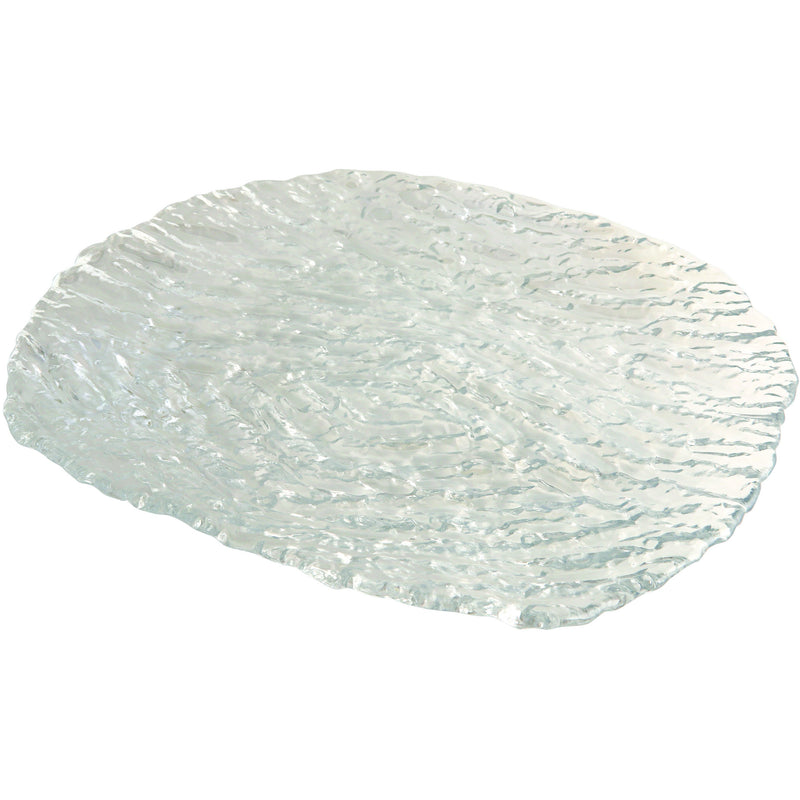 Glacier Glass Plate 29 X 27cm