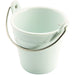 Ceramic Bucket W/ St/St Handle 9cm Dia