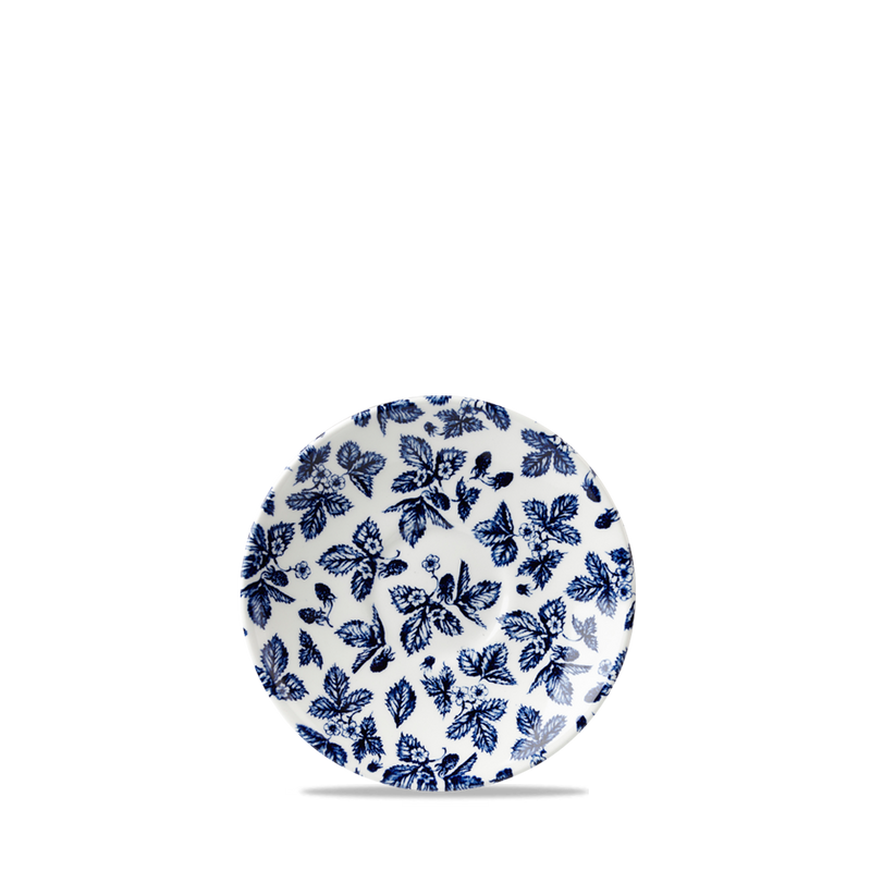 Blue Bramble  Georgian Tea Saucer 5.5" Box 12