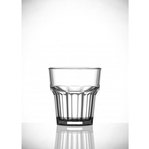 Plastic Remedy Tumblers - Polycarbonate  Rocks(23cl)(9oz) (Pack of 36)