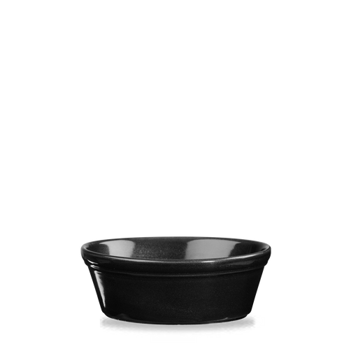 Metallic Black  Round Pie Dish 5.25" Box 12