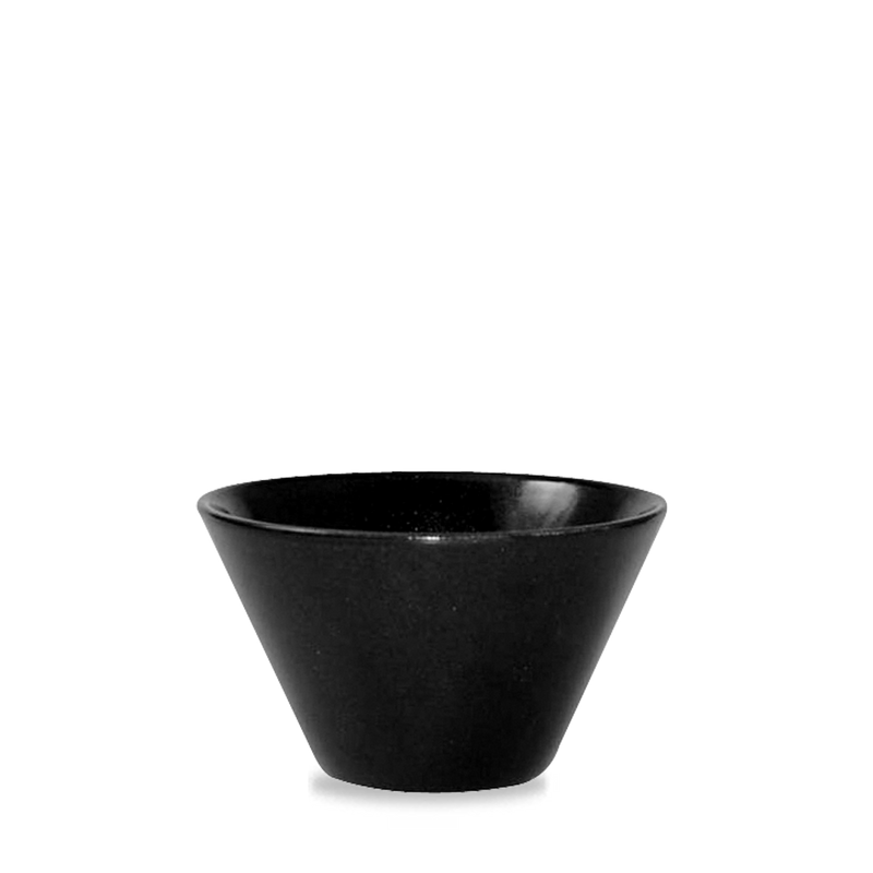 Metallic Black Zest Bowl 17.5Oz Box 6