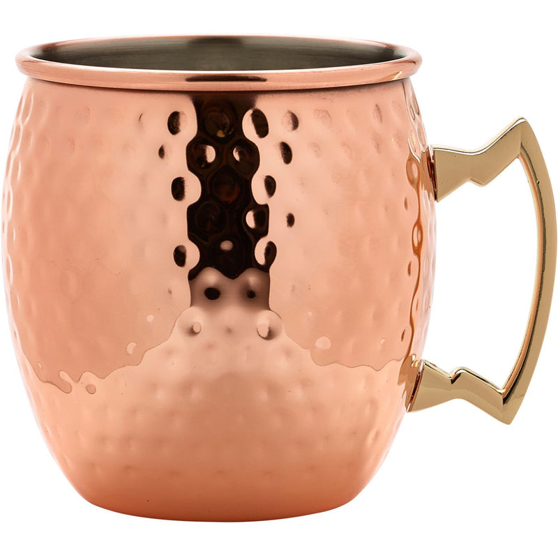 Barrel Copper Mug 55cl/19.25oz Hammered