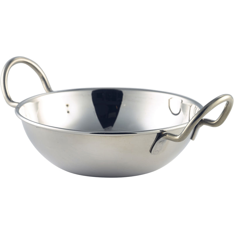 S/St.Balti Dish 15cm(6")With Handles