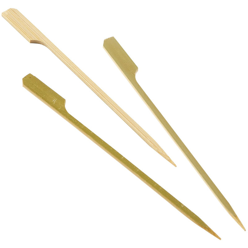 Bamboo Gun Shaped Paddle Skewers 15cm/6" (100pcs)