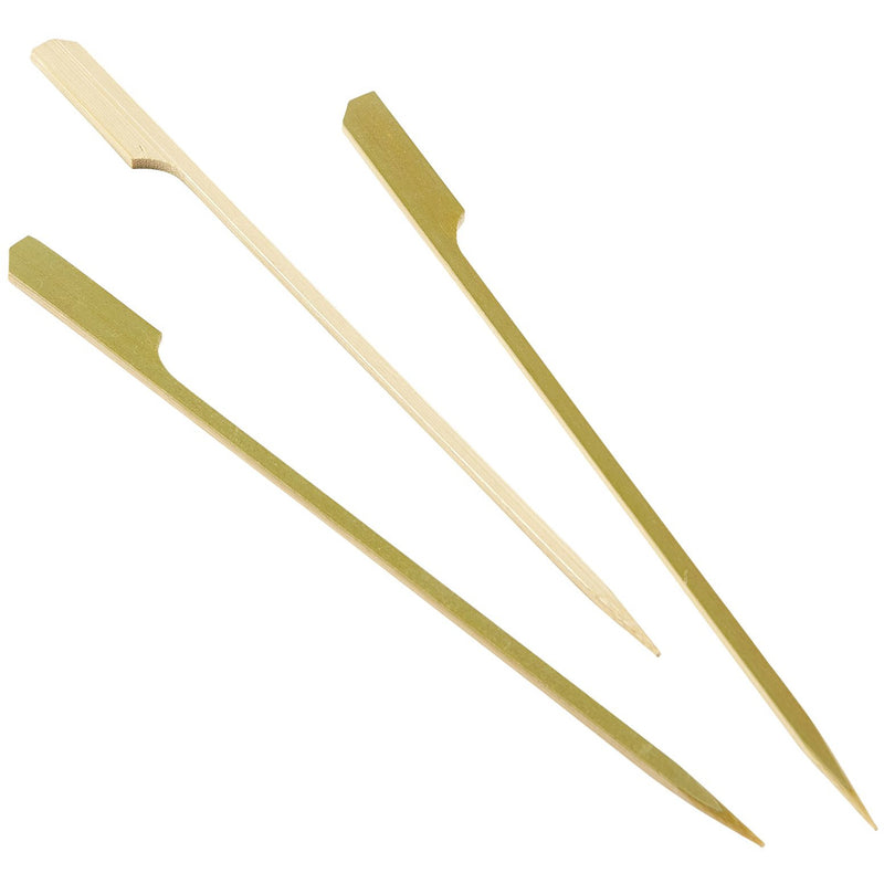 Bamboo Gun Shaped Paddle Skewers 18cm/7" (100pcs)