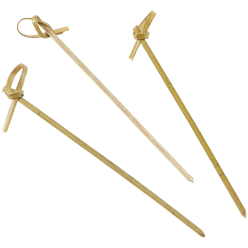 Bamboo Looped Skewers 12cm/4.75" (100pcs)