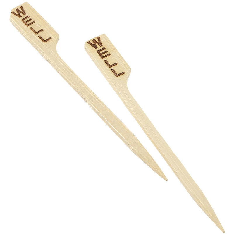 Bamboo Steak Markers 9cm/3.5" Well (100pcs)