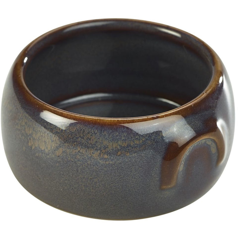 Terra Stoneware Rustic Blue Butter Pot 9cl/3oz