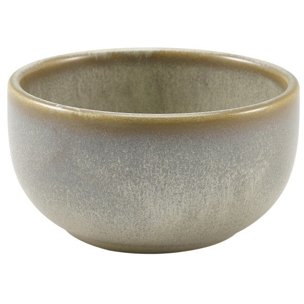 Terra Porcelain Matt Grey Round Bowl 11.5cm