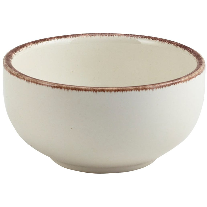 Terra Stoneware Sereno Brown Round Bowl 11.5cm