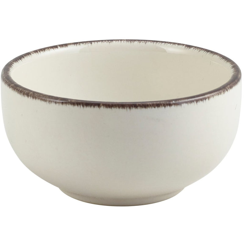 Terra Stoneware Sereno Grey Round Bowl 11.5cm