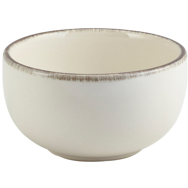 Terra Stoneware Sereno Grey Round Bowl 12.5cm