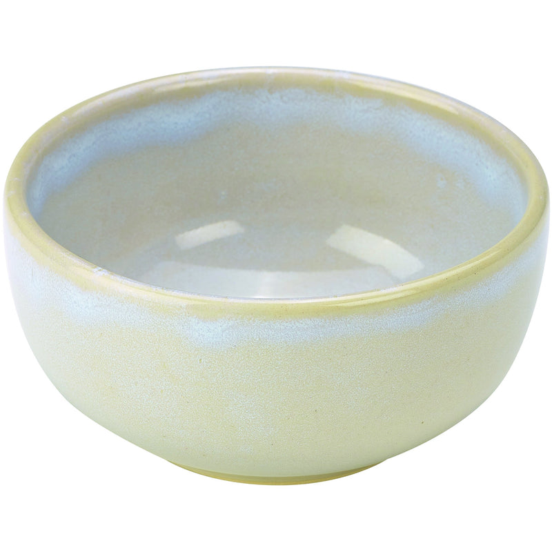 Terra Stoneware Rustic White Round Bowl 11.5cm