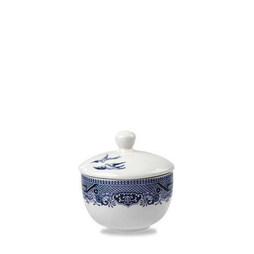 Blue Willow Sandringham Sugar Bowl  Box 12