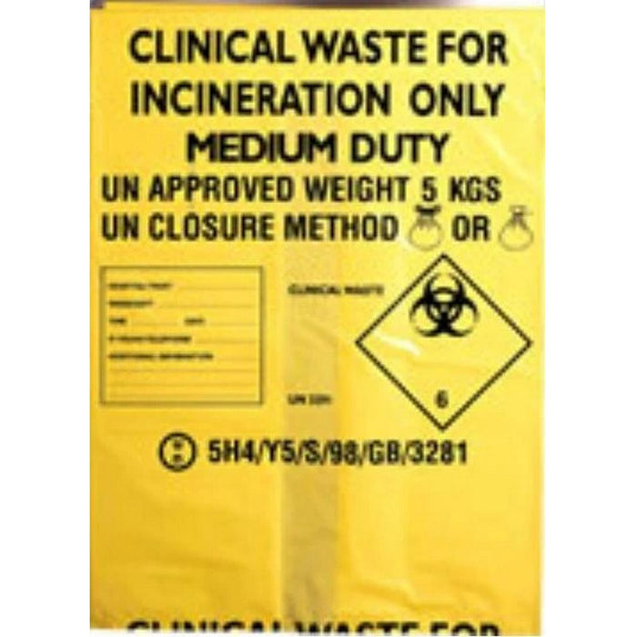 Bio Hazard Disposal Bags Large 90L (Pack 50)