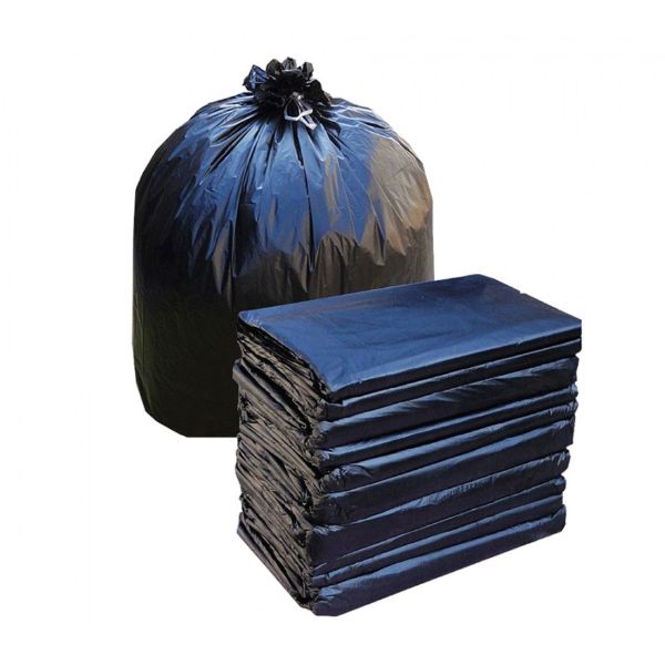 Black Refuse Sacks Heavy Duty 18 x 32 x 39" 180G (Pack 200)
