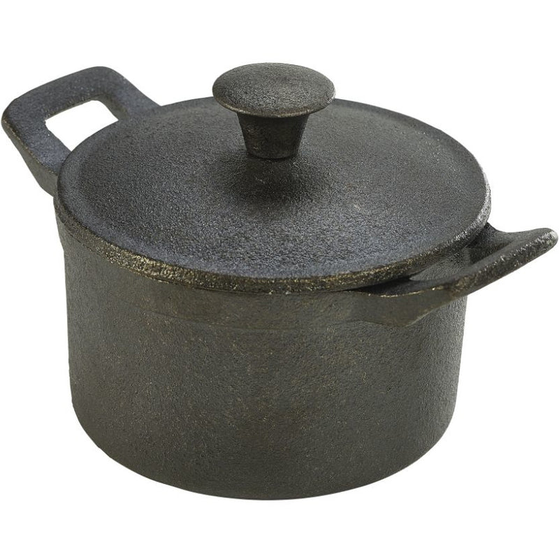 Mini Cast Iron Casserole Dish 10 x 6cm