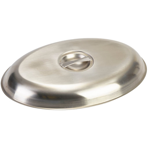 Stainless Steel Cover For Oval Vegetable Dish 35cm/14"
