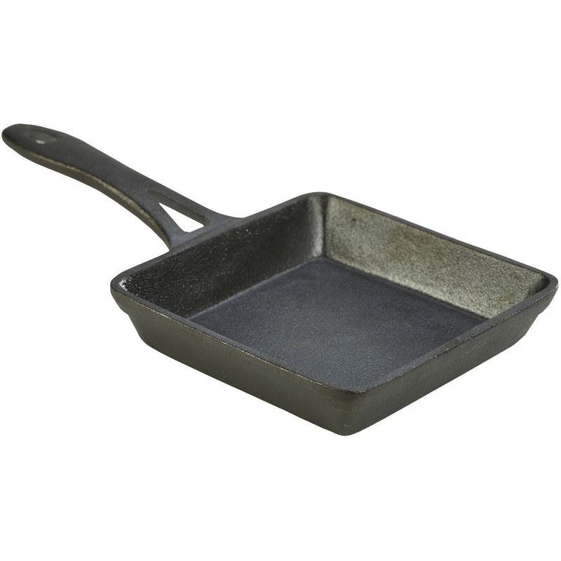 Mini Cast Iron Square Frypan 13 x 3cm
