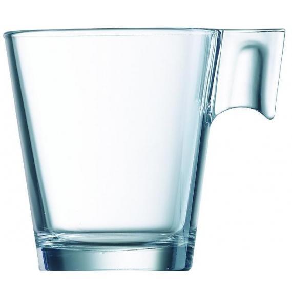 Arcoroc Aroma Hot Drinks - Fully Tempered & Nesting  Clear Glass Cup(22cl)(7 3/4oz) (Pack of 48)