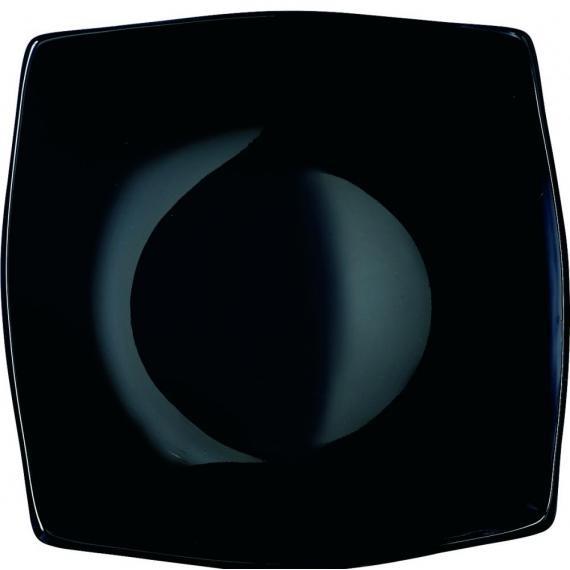 Arcoroc Delice Noir & Blanc Dinnerware Noir Soup Plate (24.5cm) (9.6") (Pack of 24)