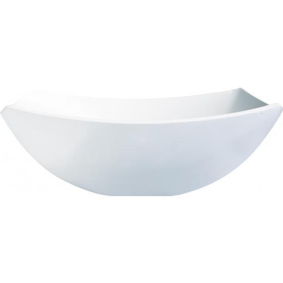 Arcoroc Delice Noir & Blanc Dinnerware Blanc Cereal/Oatmeal Bowl (14cm) (5.5") (Pack of 24)