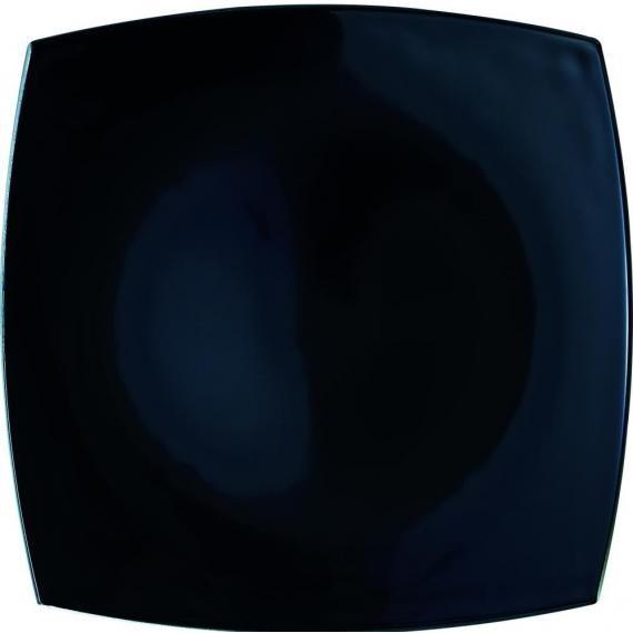 Arcoroc Delice Noir & Blanc Dinnerware Noir Dinner Plate (26cm) (10.3") (Pack of 24)