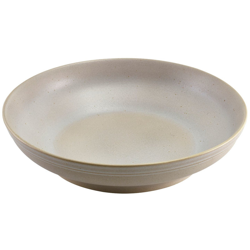 Terra Stoneware Antigo Barley Coupe Bowl 27.5cm