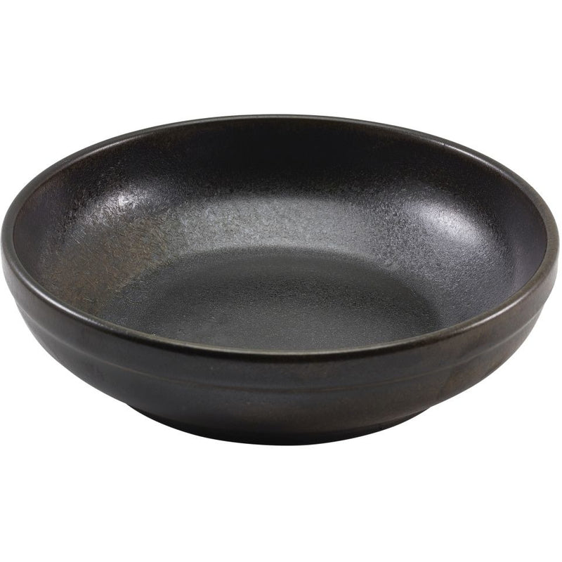Terra Porcelain Black Coupe Bowl 20cm