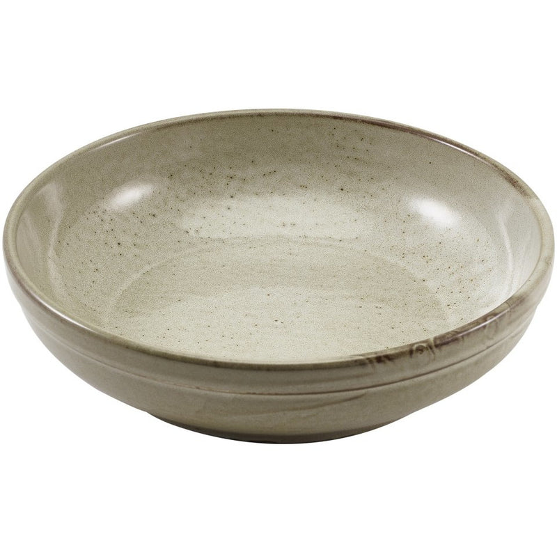 Terra Porcelain Grey Coupe Bowl 23cm
