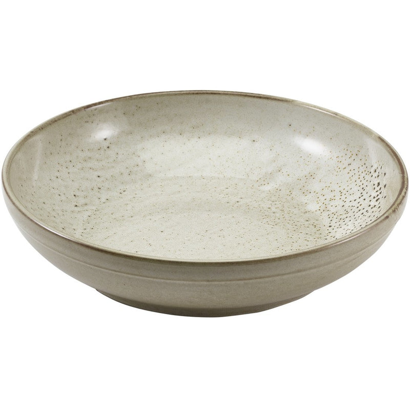 Terra Porcelain Grey Coupe Bowl 27.5cm