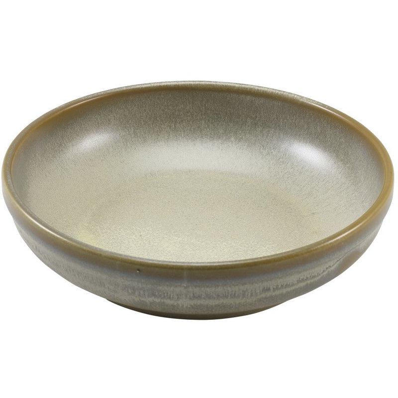 Terra Porcelain Matt Grey Coupe Bowl 20cm