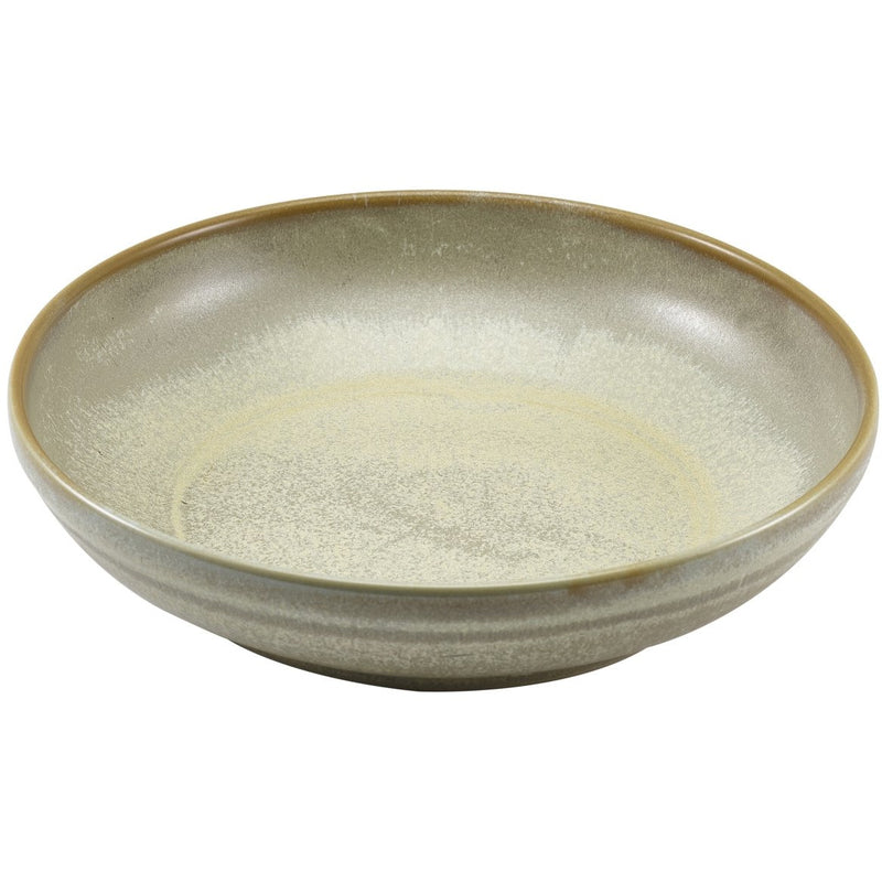 Terra Porcelain Matt Grey Coupe Bowl 27.5cm