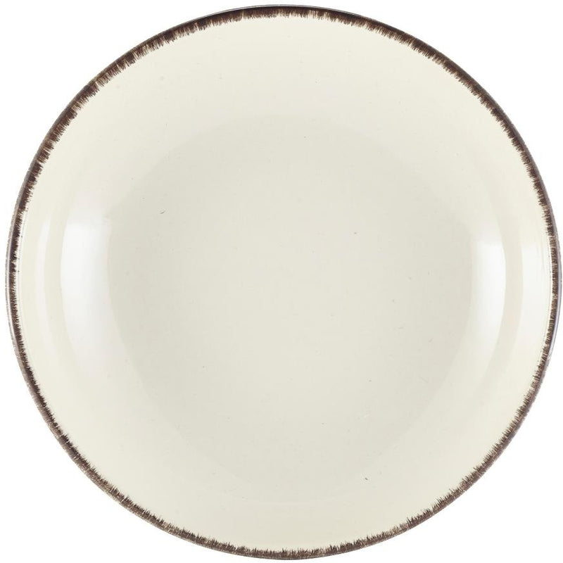 Terra Stoneware Sereno Grey Coupe Bowl 23cm