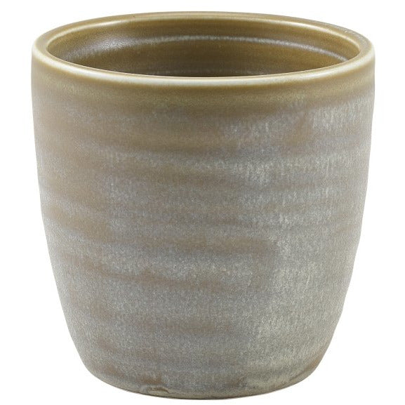 Terra Porcelain Matt Grey Chip Cup 32cl/11.25oz